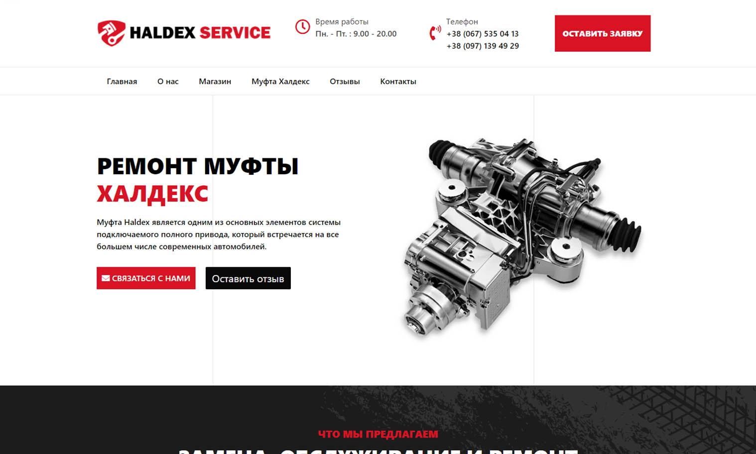 Haldex Service
