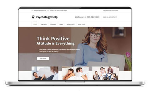 Создание сайту для психолога 